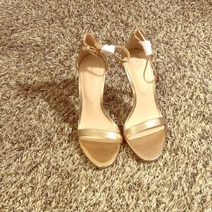 Aldo Rose Gold Sandals